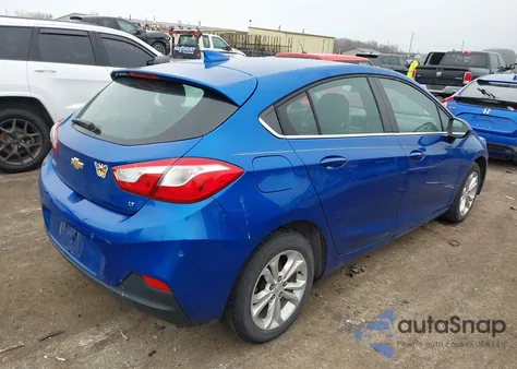 2019 Chevrolet Cruze Lt z USA, uszkodzony, nr VIN 3G1BE6SM9KS599076